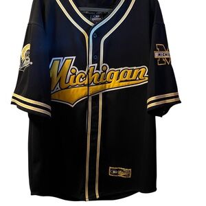 Vintage Colosseum Michigan Wolverines Black Jersey